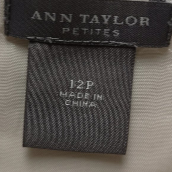 Ann Taylor Women's Size 12 Petite Cocktail Dress - Picture 3 of 3